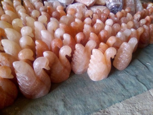 Animal shape rock salt lamps